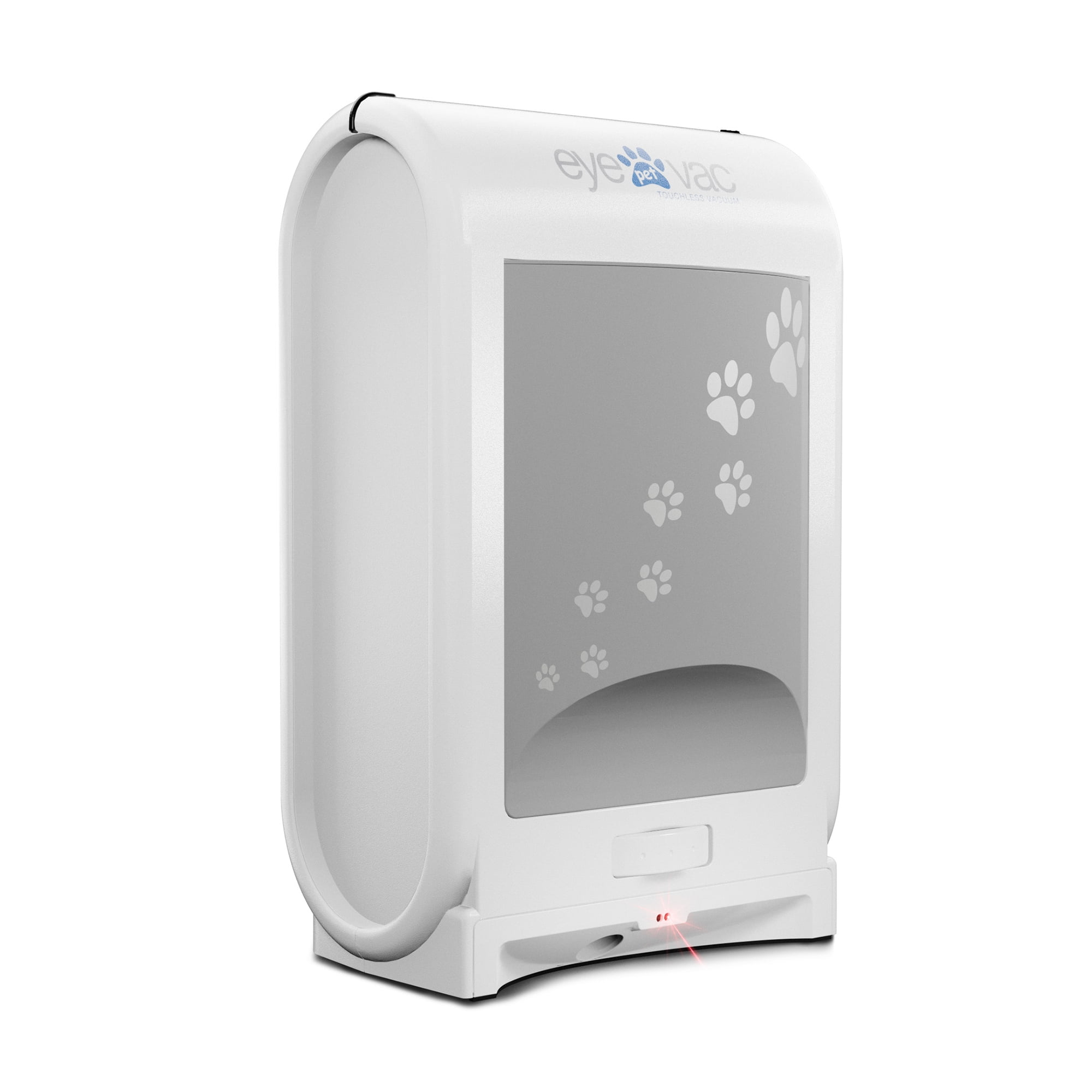 EyeVac Pet Touchless White Bagless Canister Vacuum for Pets