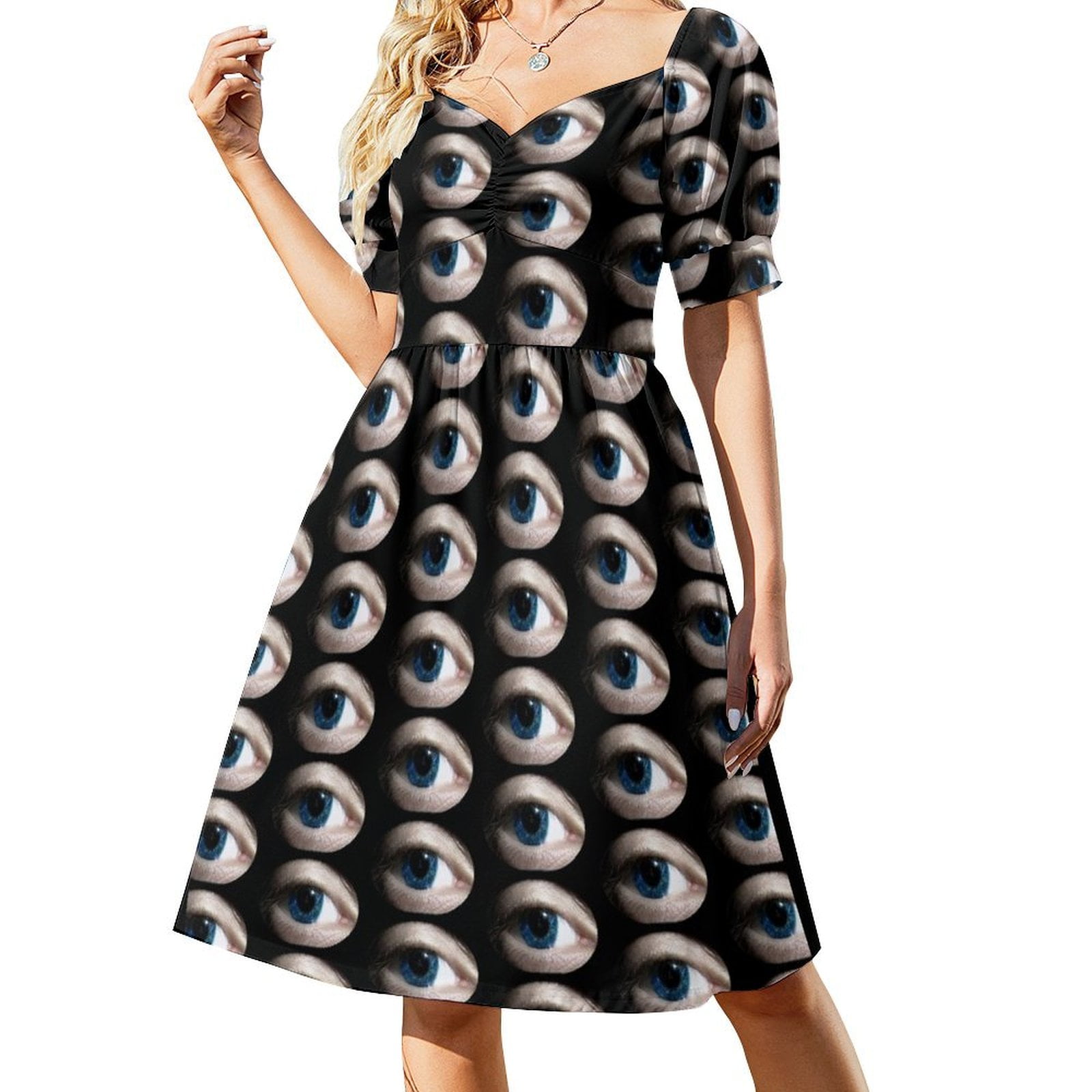 Eyeball Dress Woman clothes summer woman dress 2024 luxury evening