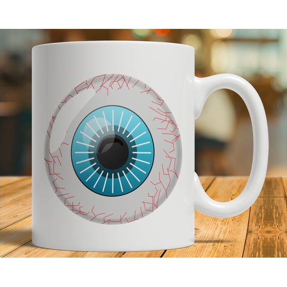 Eyeball Gift Eyeball Mug Eyeball Coffee Cup Unique Coffee Mug