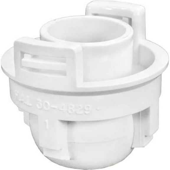 Eyeball & Lock Cage Assembly - White