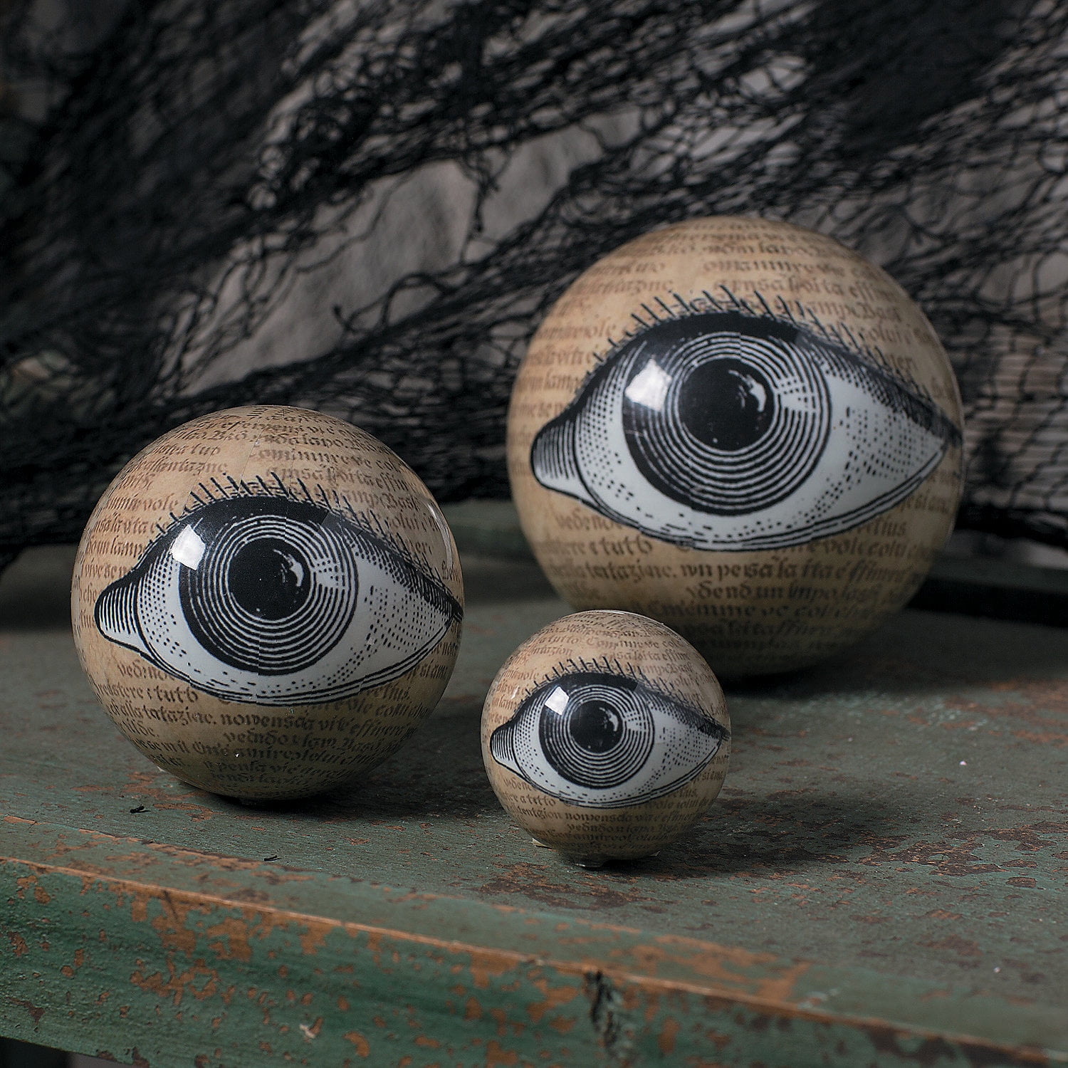 Eyeball Orbs Halloween Decorations, Home Decor, Halloween, 9 Pieces