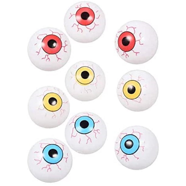 Eyeball Ping Pong Balls for Halloween and Table Tennis - 12
