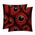 thumbnail image 1 of Eyeball Set with Unique CoversPatterns - 2 Pack Decorative Pillows for Bed - Includes Pillow Inserts - Available in 16x16, 18x18, 20x20 Inches for Any Occasion, 1 of 6
