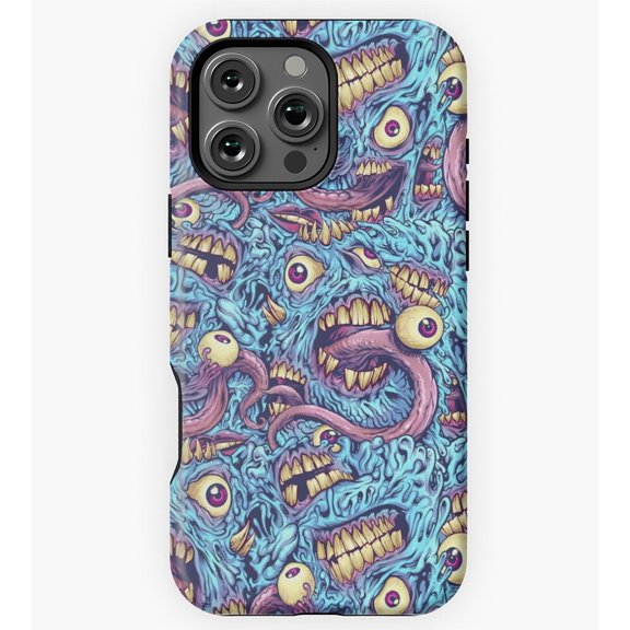 Eyeballs andth Pattern GA4732 Phone Case for iPhone 11 to 17 Pro Max