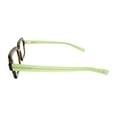 thumbnail image 1 of Eyebobs Square Root 2285 Unisex Square Frame Eyeglasses in Tortoise Green 42 mm, 1 of 4