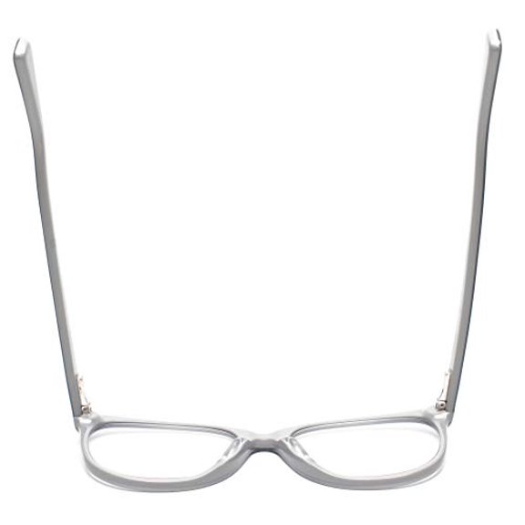 Eyebobs Sweetie 3150-11 Unisex Oval Frame Eyeglasses in Grey 54 mm