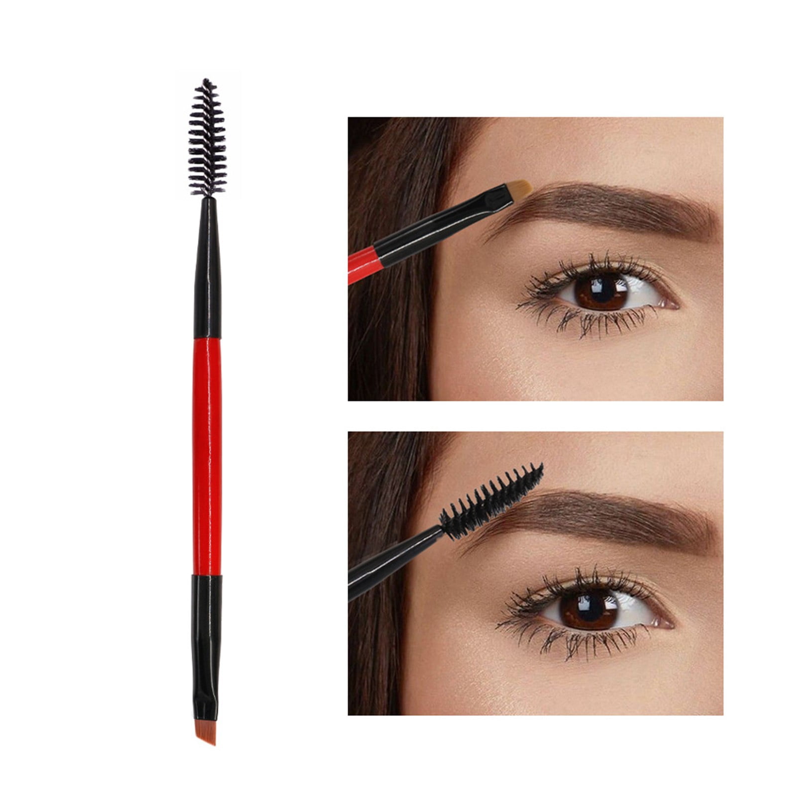 Eyebrow Brush Angled Eye Brow Brush And Spoolie Brush Mini Eyelash
