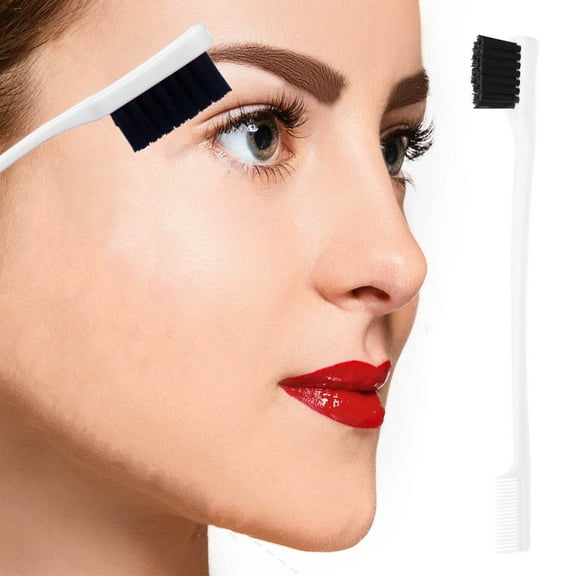 Eyebrow Brush, Eyebrow Comb, Soft Hair Grooming Tool for Shaped Eyebrows, Easy To Apply and Stylish Three-Dimensional Design, Lightweight Plastic Material, Portable Size for Daily Use