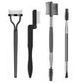 thumbnail image 1 of Eyebrow Brush Eyelash Separator Brow Comb & Lash Spoolie Professional Eye Makeup Tools (4PCS), 1 of 9