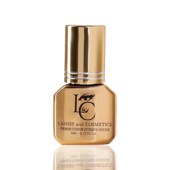Eyebrow Extension Premium Glue Clear for Eyebrow Extensions Or Fake Eyebrows, Sensitive and Easy to Use On All Eyebrow Extensions, Hypoallergenic Clear Eyebrow Glue