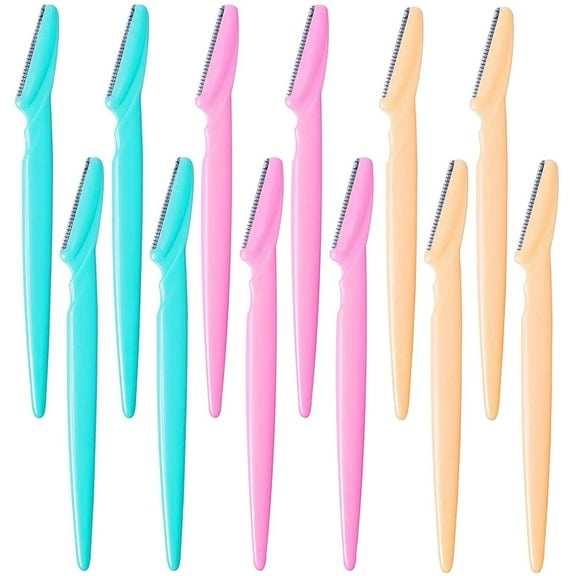 Eyebrow Facial Razor for Women Face - 12 Pack