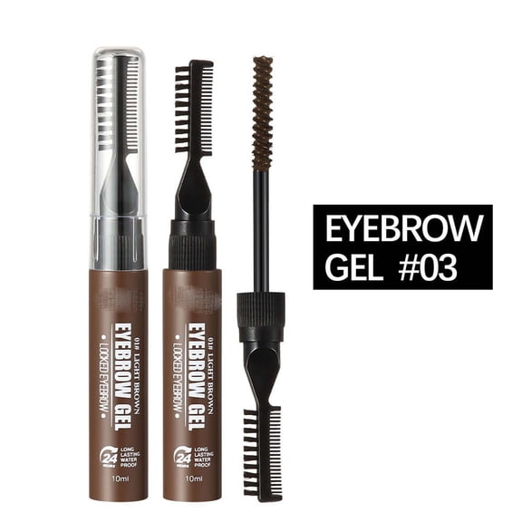 Eyebrow Gel Waterproof Long Lasting, Mascara Brow Tinted Cream, Natural Look Defined Brows, Easy Application Makeup Tool