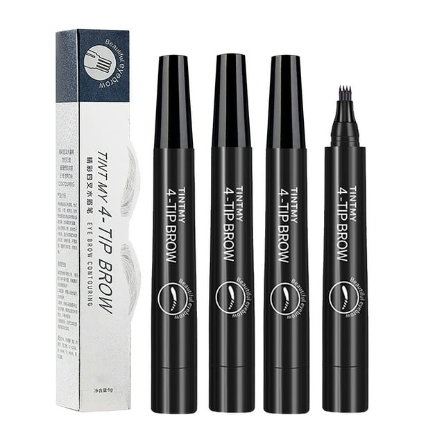 Eyebrow Pen Eyebrow Liquid Makeup Kit With Micro Tip Applicator Proof