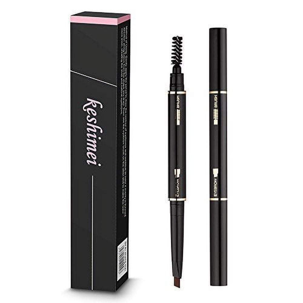 Eyebrow Pencil 2 Packs, Waterproof Smudgeproof Brow Pencil with Brow