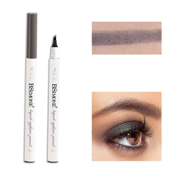 Eyebrow Pencil, Automatic Rotation Eyebrow Pencil, Four-Pronged Natural Three-Dimensional Eyebrow Pencil Long Lasting Easy To Apply Makeup Artist Tool for Salon Wedding Parties Home Use