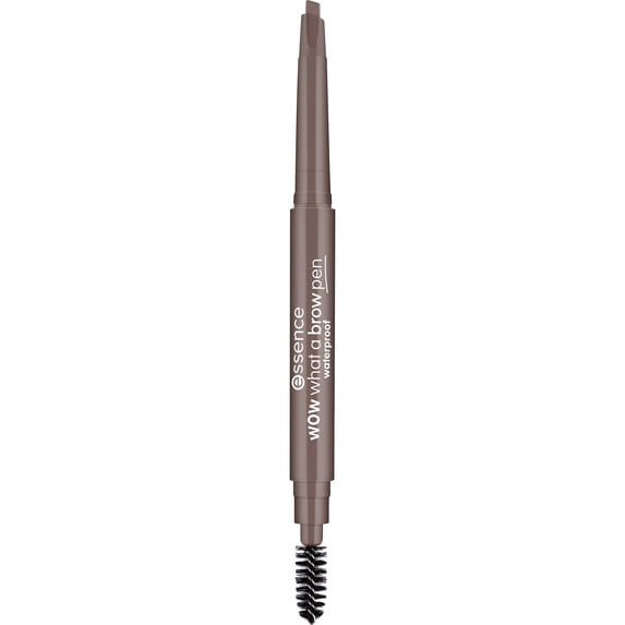 essence Wow What A Brow Pen Waterproof, 01 Light Brown