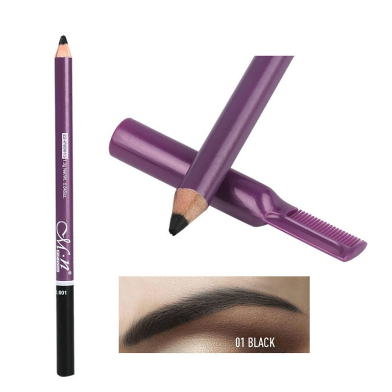 Eyebrow Pencil Eyebrow Makeup 2 In 1 Waterproof Sweat Proof Long Lasting  Non Dizzy Eyebrow Pencil Pen With Brush 01 