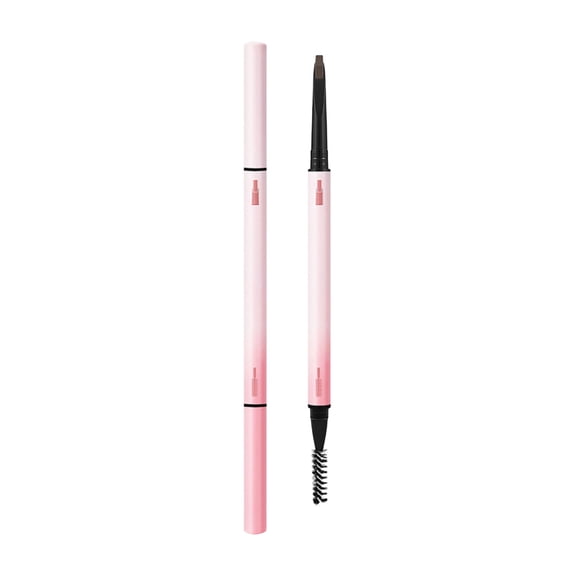 Eyebrow Pencil, Natural Fine Tip, Waterproof Sweatproof Smudge Proof Brow Pencil, Long Lasting Makeup, Easy to Use for Defined Brows, Versatile Shade B