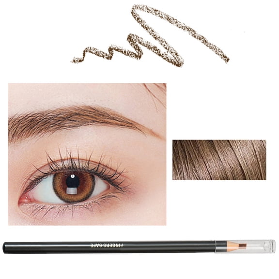 Eyebrow Pencil Smooth & Easy to Draw - Long-Lasting, 0.53oz, Natural Color, Novice-Friendly, Soft Core, Smudge-Resistant, Makeup Essential, Beauty Tool for Women, Daily Use 1 PC*1