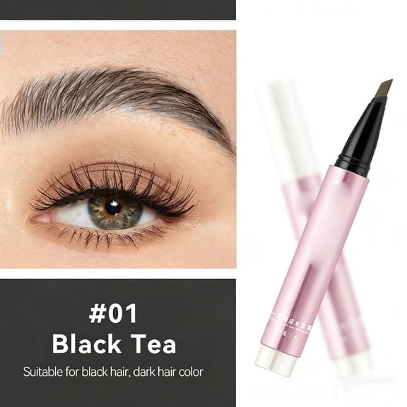 Eyebrow Pencil Waterproof Sweatproof Long Lasting Natural Finish Smooth Application Lightweight Portable Design