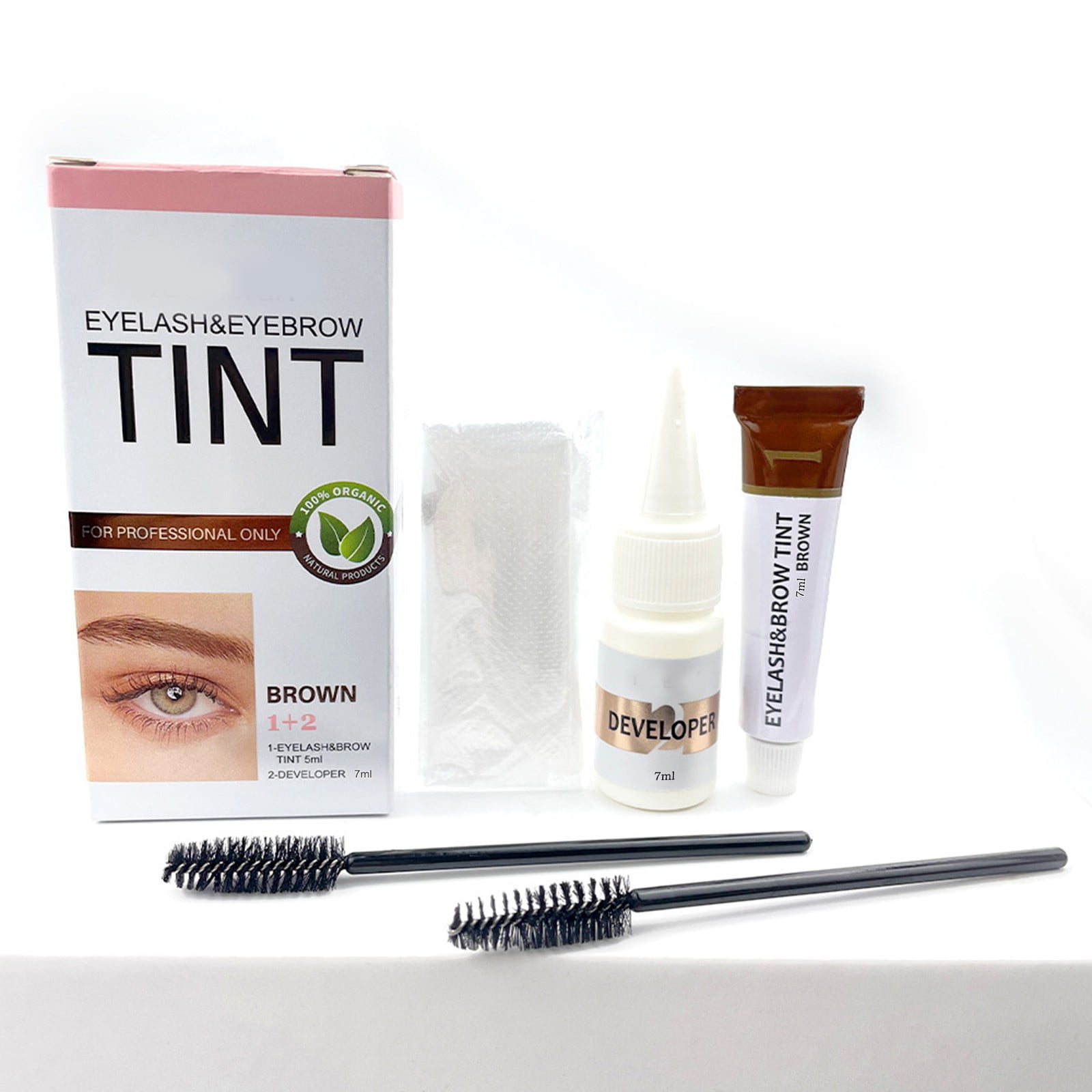 Eyebrow Permanent Tint, Eyebrow Dye Set and Sweat Proof Lasting Non