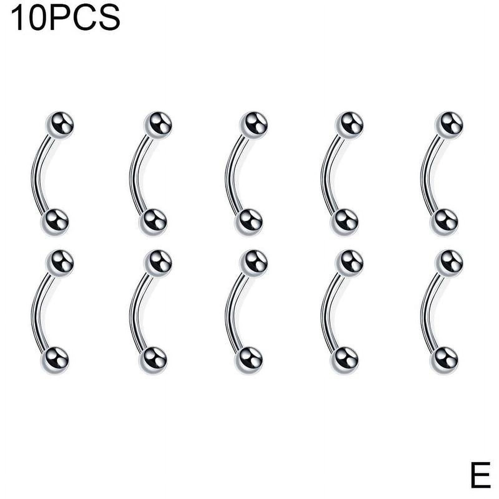 Eyebrow Piercing Helix Cone Eyebrow Piercing Lip Skin Labret Rings