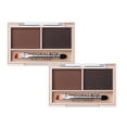 thumbnail image 1 of Eyebrow Powder Kit - 2-Color Waterproof Eyebrow Palette, Brow Definer & Filler, Natural-Looking Powder, Long-Lasting, Sweat-Proof, with Brush, Compact Makeup Palette Makeup Organizers, 1 of 2