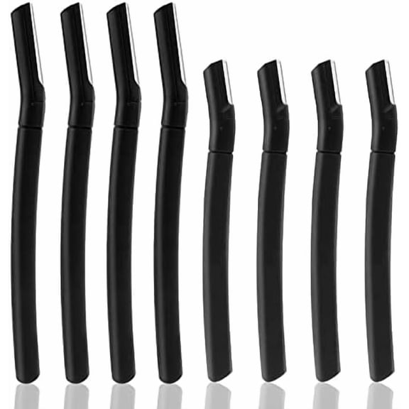 Eyebrow Razor, Dermaplane  Razors for Women Facial Hair, Eyebrow (8 Count), Peach Fuzz Removal, Dermaplaner to Exfoliate and Refresh the