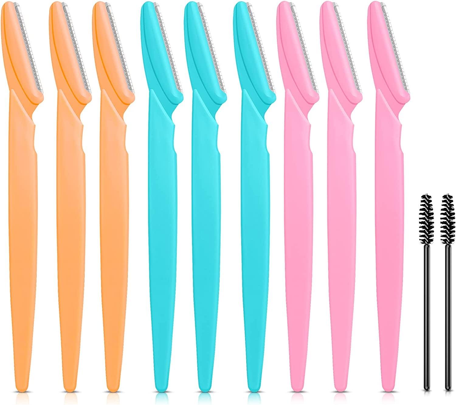 Eyebrow Razor, Face Razors for Women Face Shavers, Professional Multipurpose Exfoliating Dermaplaning Tool, Facial Removal with Safety Cover, Leaving Soft Skin without Any Scratching