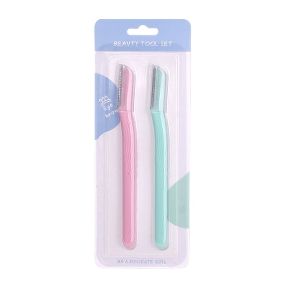 Eyebrow Razor for Women, Exfoliating and Safe Hair Removal, Travel Essentials, Clean Beauty, for Sensitive Skin, Facial Grooming Tools for Women