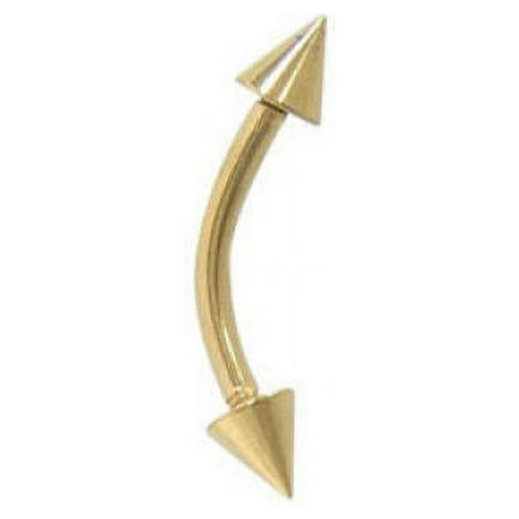 Eyebrow Ring Curved Barbell Anodized G5 Solid Titanium 16G Cartilage Rook Daith