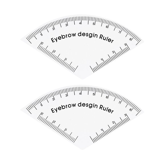 Eyebrow Ruler Adjustable Eyebrow Stencil Brow Tool Finder For Perfectly Balanced Brows For Various Makeup Styles