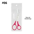 thumbnail image 1 of Eyebrow Scissors, Eyebrow Trimmers, Stainless Steel Precision Eyebrow Grooming Scissors with Comb and Protective Cover, Ergonomic Comfortable Plastic Handle for Women and Beginners, 1 of 9