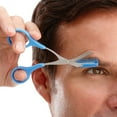 thumbnail image 1 of Eyebrow Scissors with Non Slip Finger Grips, Multi, 1 of 3