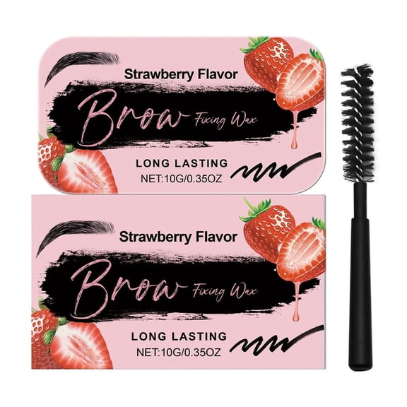 Eyebrow Soap Kit 4D Brows Gel - Long Lasting Setting Gel, 0.5oz, Natural Brow Pomade, Transparent Balm, Thickening & Shaping, Feathery 4D Brows, Women, Men, Daily Makeup 1PC*3 Makeup Organizers