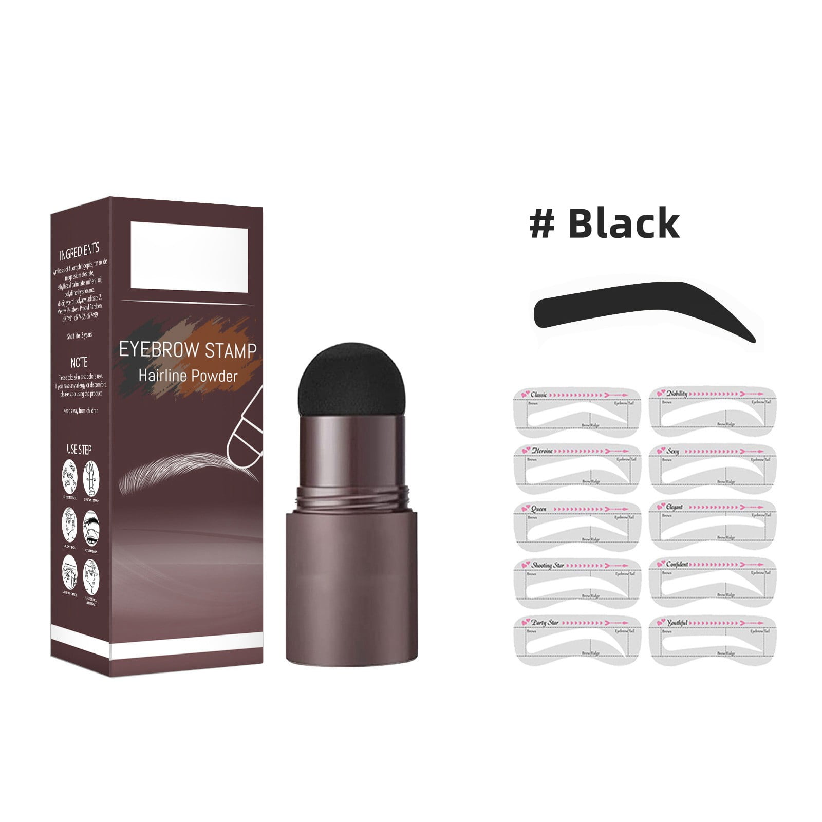 Eyebrow Stamp Eyebrow Drawing Tool Lazy Eyebrow Filler Makeup And Sweat
