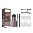thumbnail image 1 of Eyebrow Stencil Kit with Brow Powder, Dark Gray Eyebrow for Easy Application, Brow Defining Template Makeup Tool, Quick Fill Eyebrow Shaping Kit, 1 of 4