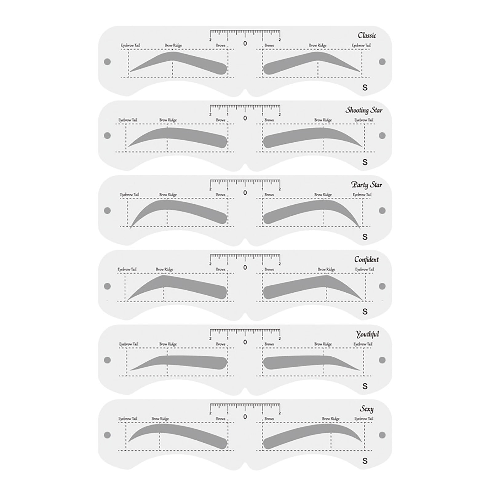 Eyebrow Stencil With Strap 6 Styles Arched Eyebrow Stencil Eyebrow Shaper Kit - Walmart.com eyebrow-stencil-with-strap-6-styles-arched-eyebrow-stencil-eyebrow-shaper-kit-walmart-com