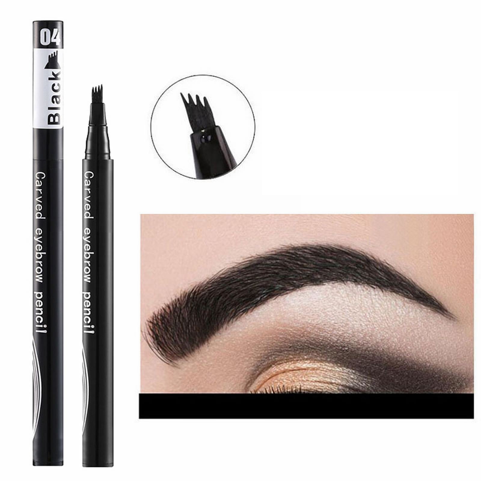 Eyebrow Tint Brush Four Prong Head Liquid Water Eyebrow Pencil Sweat