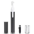 thumbnail image 1 of Eyebrow Trimmer, Face Razors for Women, Painless Eyebrow Razor Facial Hair Trimmer with Eyebrow Shaper, Flexible Pivoting Head, Guide Comb and Cleaning Brush for Brows Face Body, 1 of 7