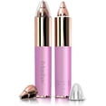 thumbnail image 1 of Eyebrow Trimmer for Women, Precise & Painless Razor with LED Light, Electric Facial Hair Remover Flawless Brows, Lip Face, Battery Operated, Travel-Friendly, Gold-Plated Design, 1 of 6