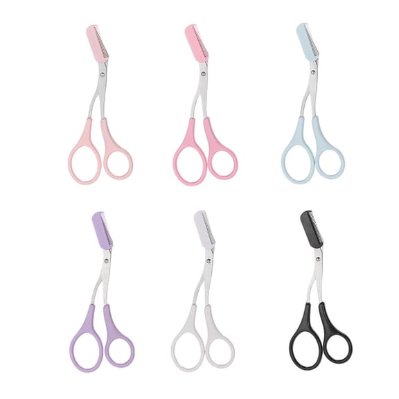 Eyebrow Trimmers Scissor 2024 Eyebrow Scissors With Comb Precision Eyebrow Trimming Scissors Non- Eyebrow Cutter Hair Removal Eyebrow Scissors