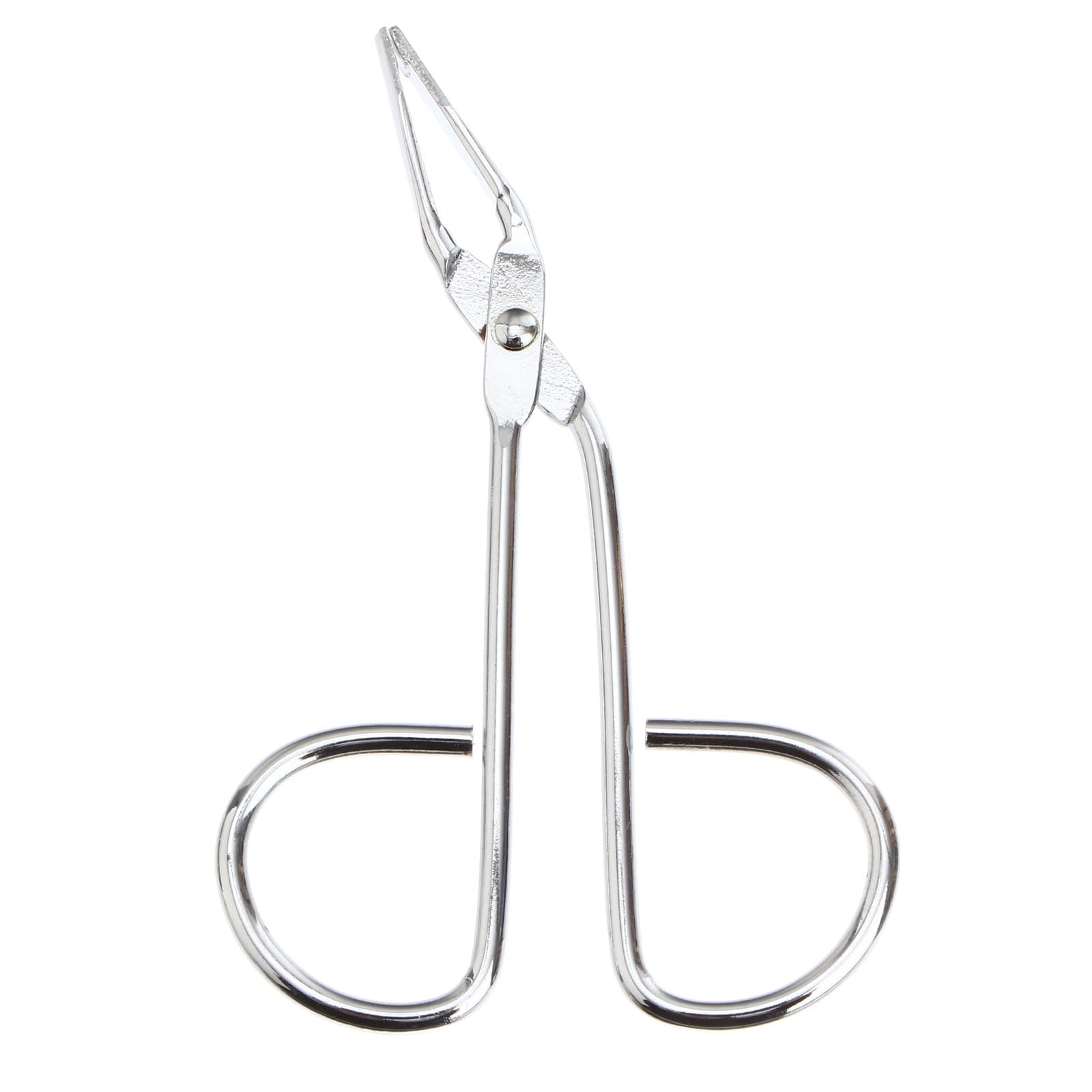 Eyebrow Tweezer, Stainless Steel Scissors Shaped Eyebrow Tweezer Clip