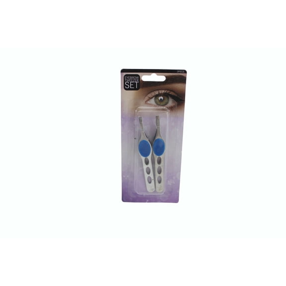 Eyebrow Tweezer Unbrandedk Eyebrow Tweezer Set Blue