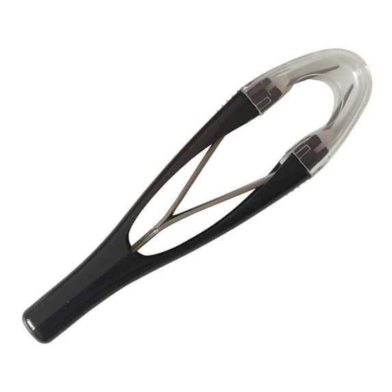Eyebrow Tweezers Slant Tip Eyebrow Removal Clip Plucking Professional Multifunctional Durable Rustproof Eyebrow Plucker Eyebrow Clippers Black