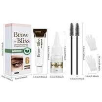 Eyebrow Wax Brow Gel, Eyebrow Styling Wax, Semi-Permanent Eyebrow Tinting Kit Long Lasting Technology Embracing Nature With Plant-Based 7ml 7ml