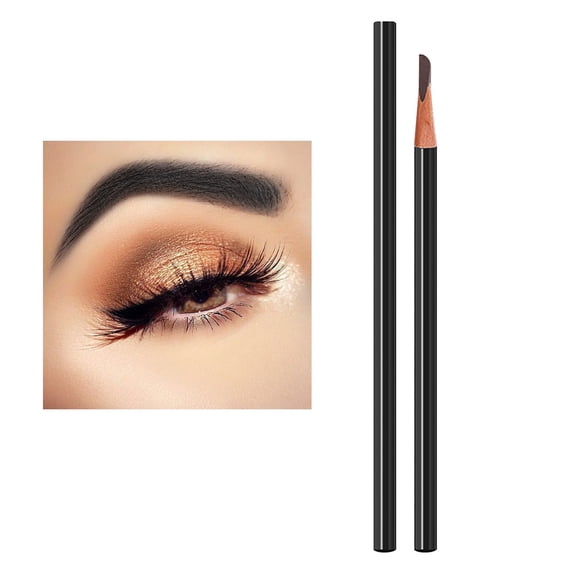 Eyebrows Stencils Perfect Eyebrow Brow Pencil - Beginner Friendly, Long-Ended Eyebrow Pencil, Waterproof, Eyebrow Brush Included, Precise Brow Shaping, Daily Use, Beauty Tool, Women 1 PC*1