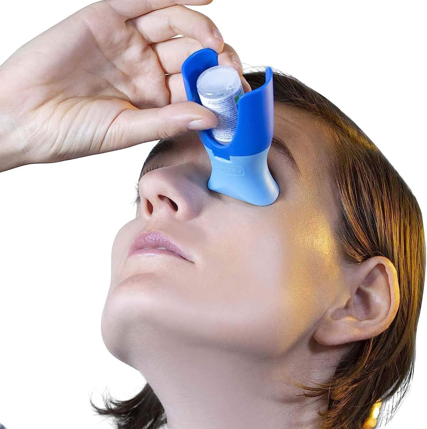 Eyedrop Bottle Dispenser, Portable Eye Drop Applicator, Reusable Eye