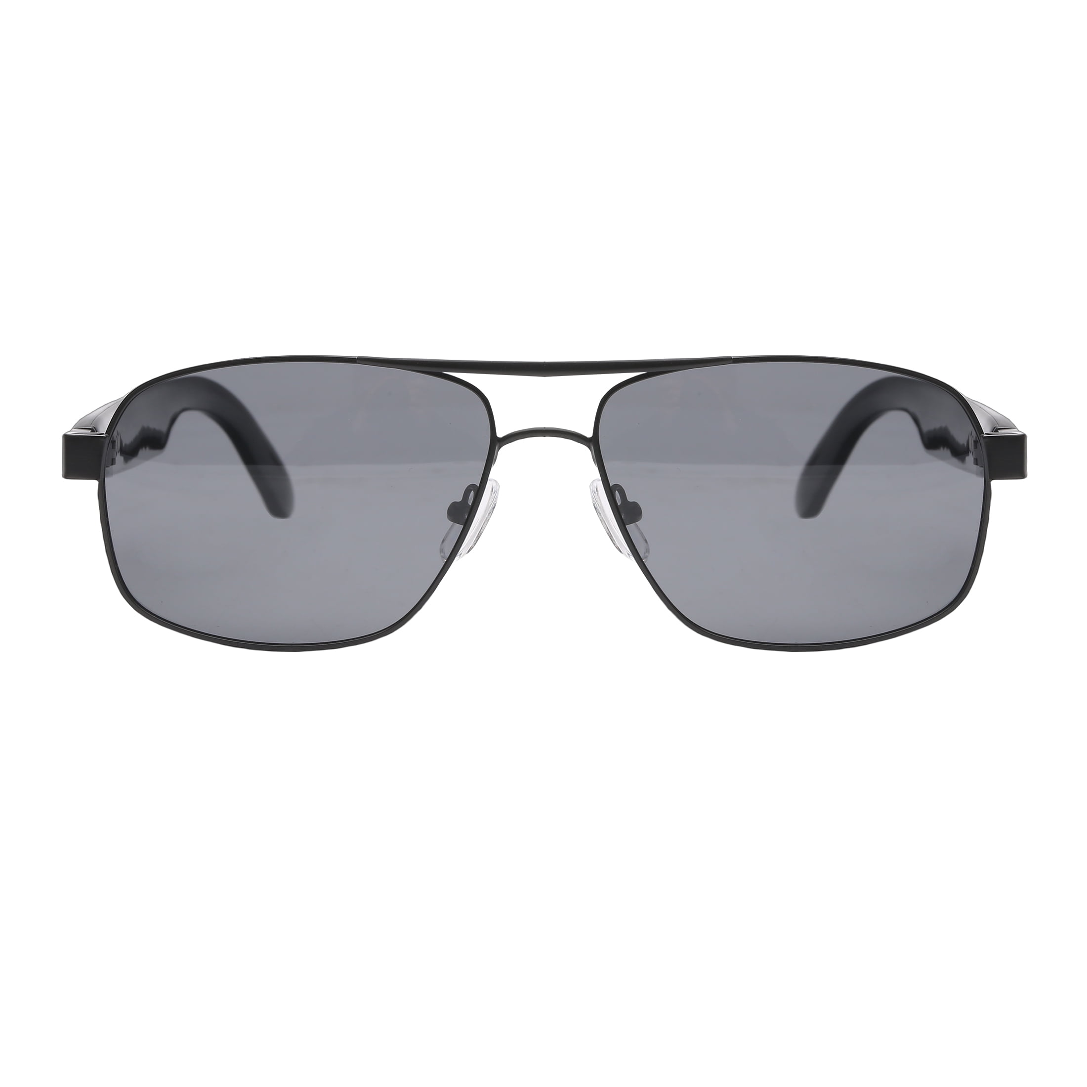 Eyefly Pulse Prescription Ready Bluetooth Rechargeable Mens Sunglasses, Matte Black, Includes Case