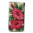 thumbnail image 1 of Eyeglass Case - Hibiscus - Needlepoint Kit, 1 of 1